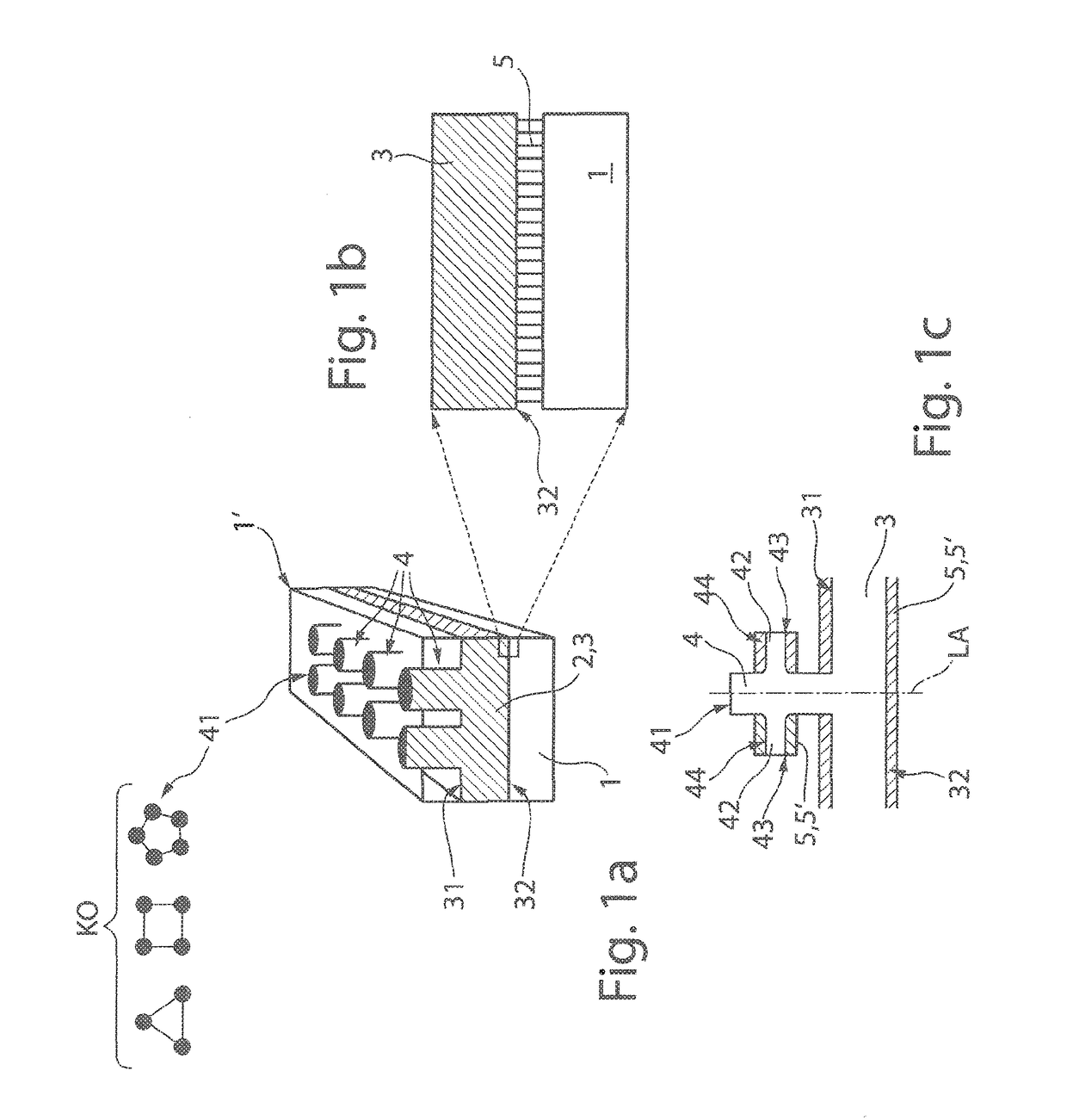 Implantable electrode configuration