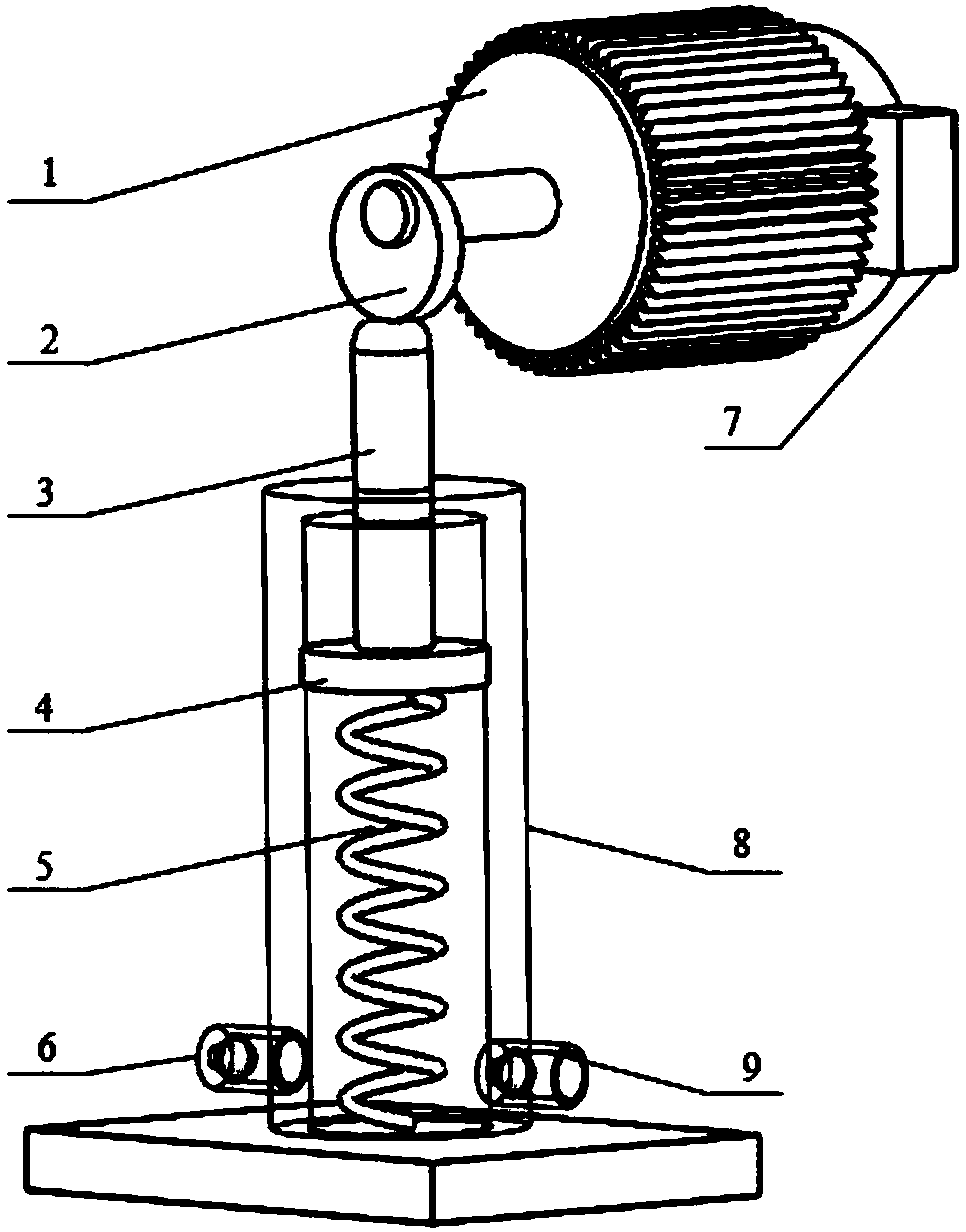 Variable-frequency, high-precision and ultrahigh-hydraulic pressure control loading system and method