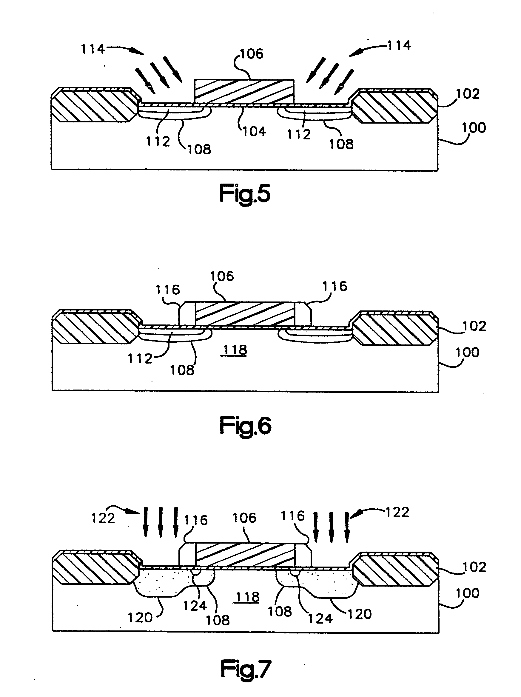 Reduction of channel hot carrier effects in transistor devices