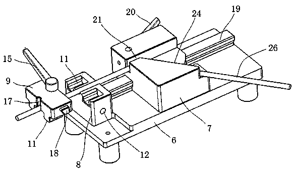 Preparation method of hip joint bone cement interposition and special bending machine thereof