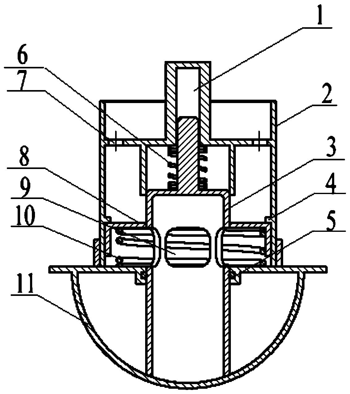 Dual anti-blocking pile washing device and method of hydraulic opening/closing self-elevating platform