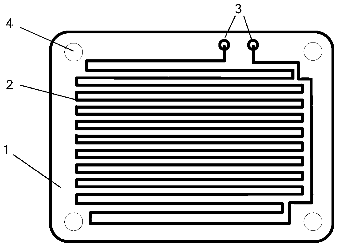 Silver film resistor-type atomic oxygen sensor, atomic oxygen detector and application methods thereof