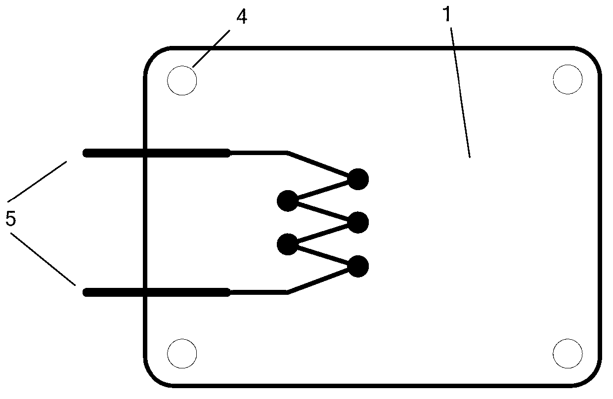 Silver film resistor-type atomic oxygen sensor, atomic oxygen detector and application methods thereof