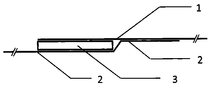 Arid area farmland salt stain improvement method utilizing unidirectional permeable membrane