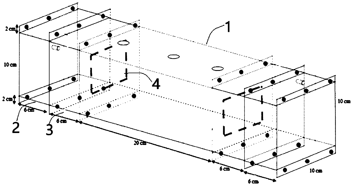 Method for removing organochlorine compounds in soil through cooperation of chelating agent enhanced advanced oxidation and electric remediation