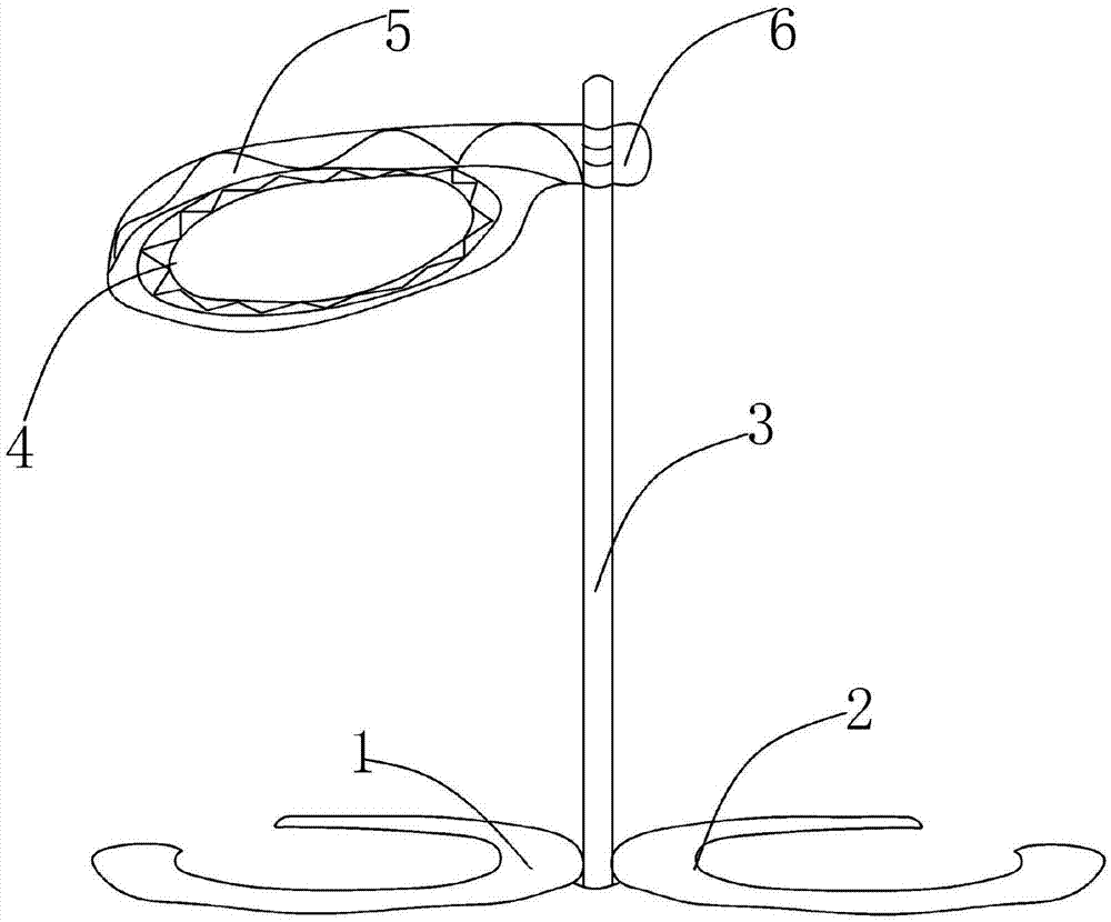 Multifunctional sickbed nursing table