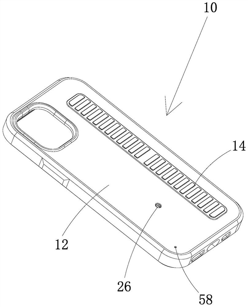 Protective shell with bracket