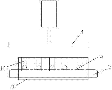 Automatic printing device for bamboo chopsticks and method thereof