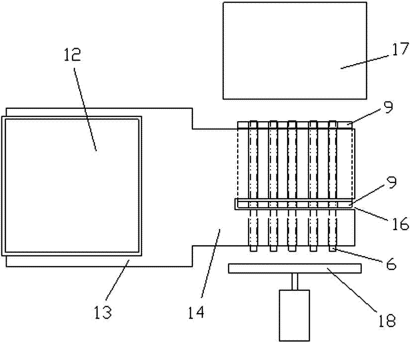 Automatic printing device for bamboo chopsticks and method thereof