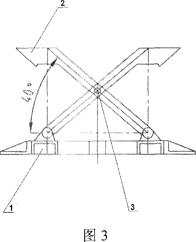 Assembled blast wall and inverted type road lunge combination protection device