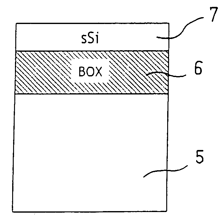 Process for holding strain in an island etched in a strained thin layer and structure obtained by implementation of this process