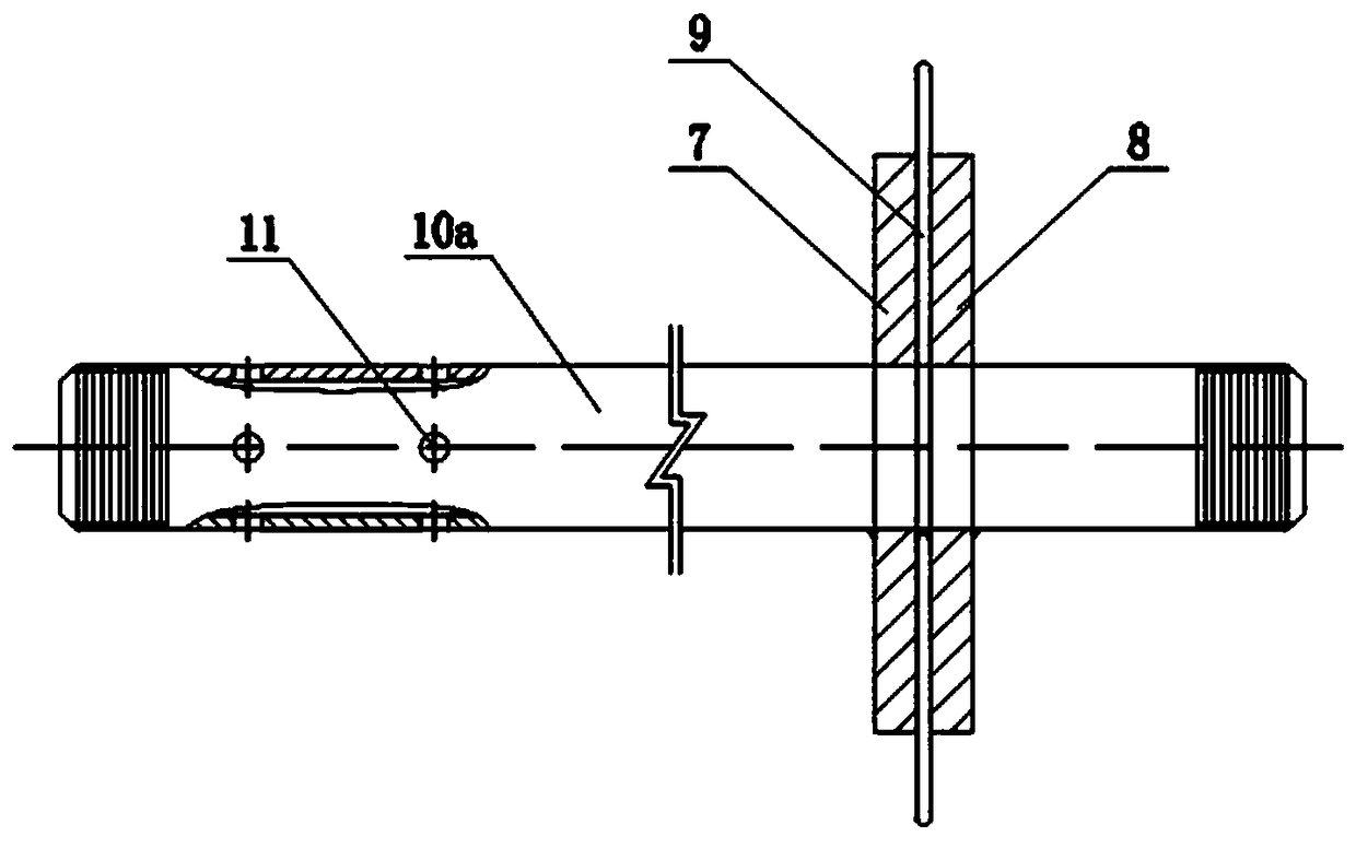 Large-depression-angle long-distance coal seam gas pressure testing drill hole cement mortar hole-sealing method