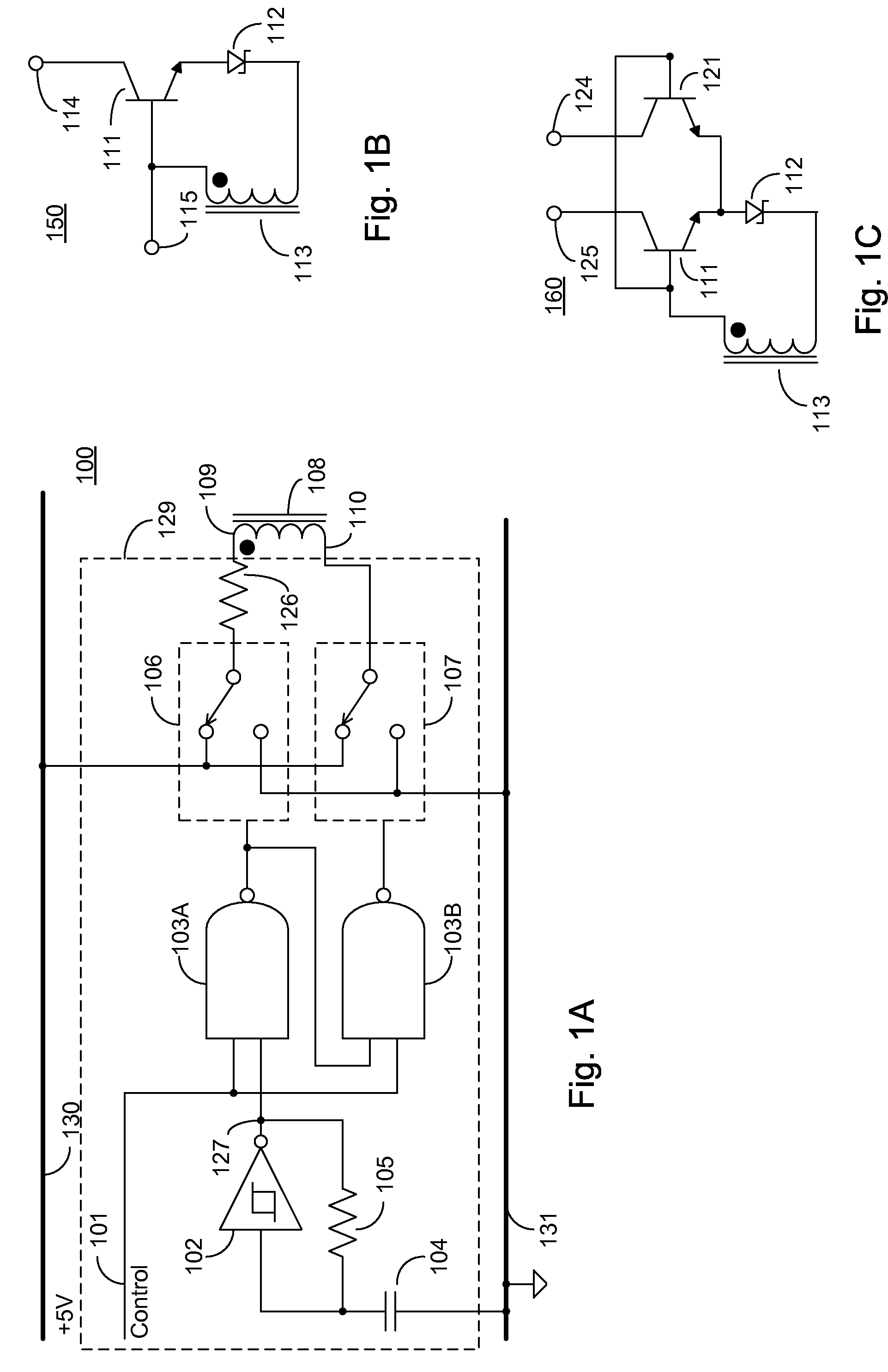 Charge limited high voltage switch circuits