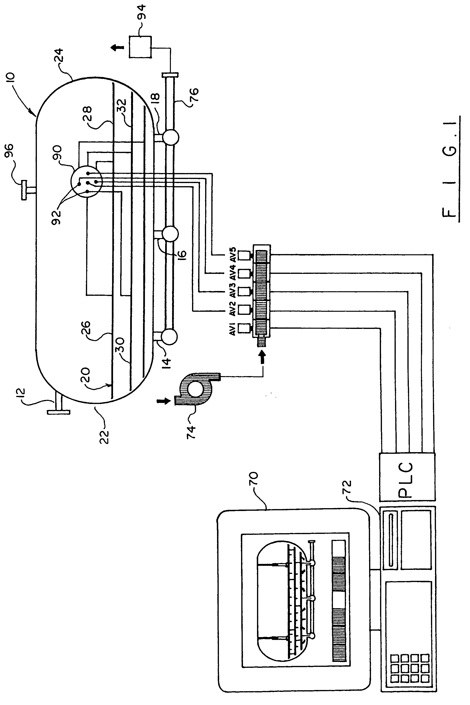 Solids separation system