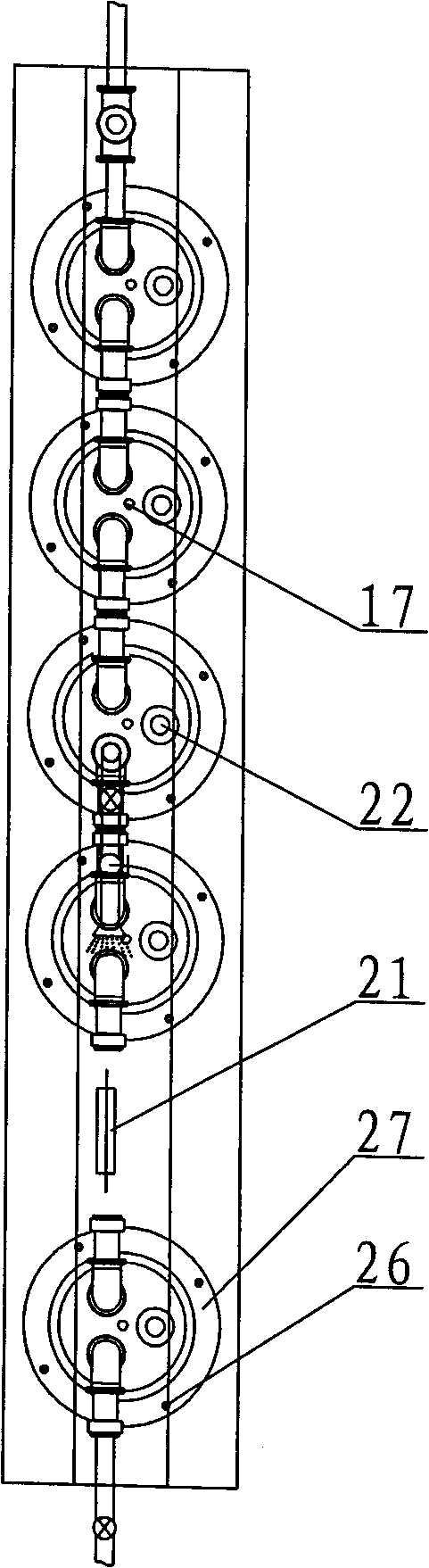 Modular non-water tank solar water heater