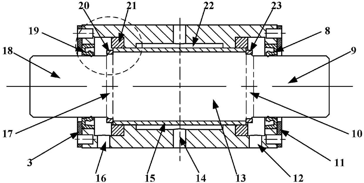 Active-type magnetorheological fluid hydrostatic bearing