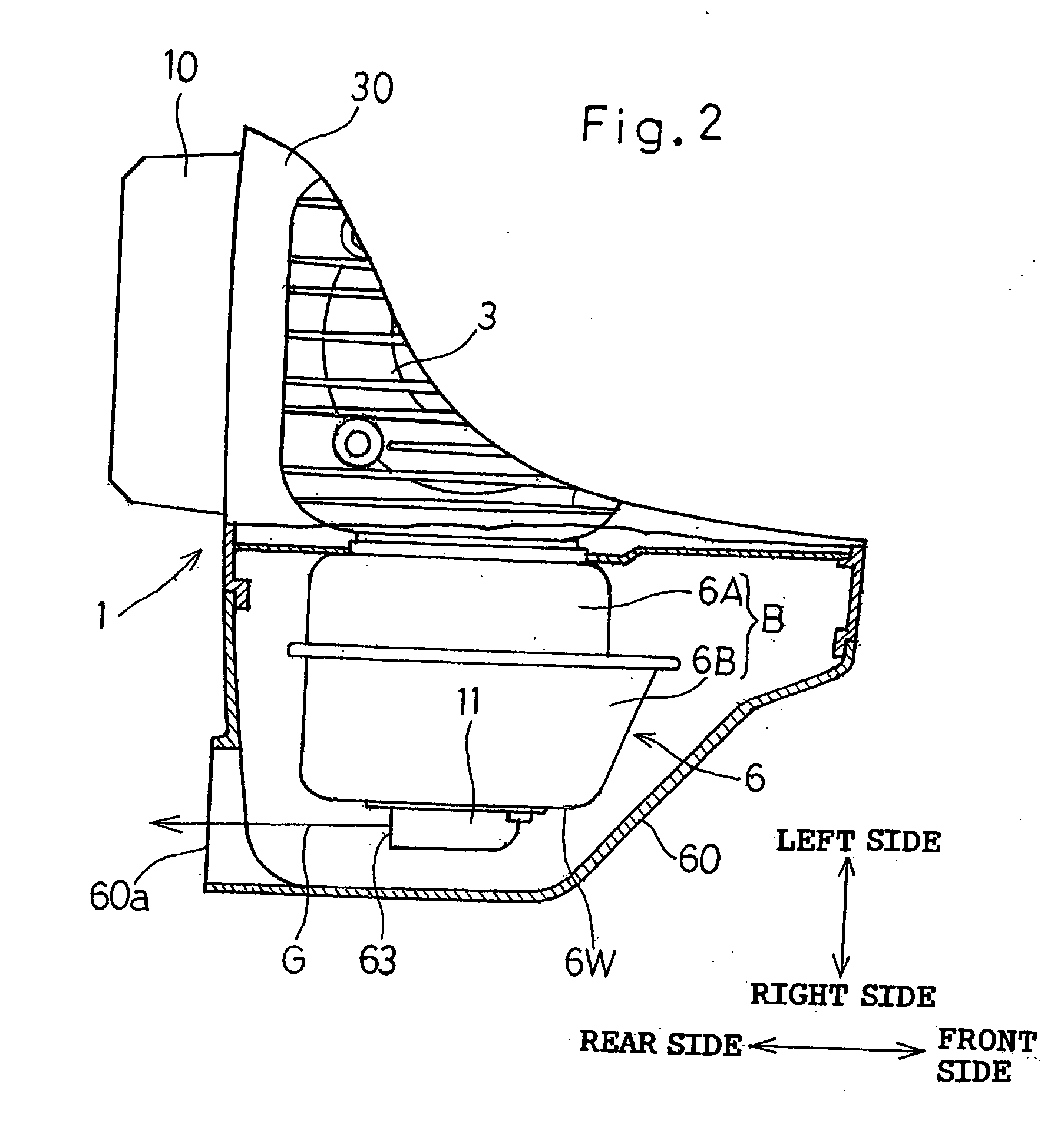 Muffler for compact combustion engines