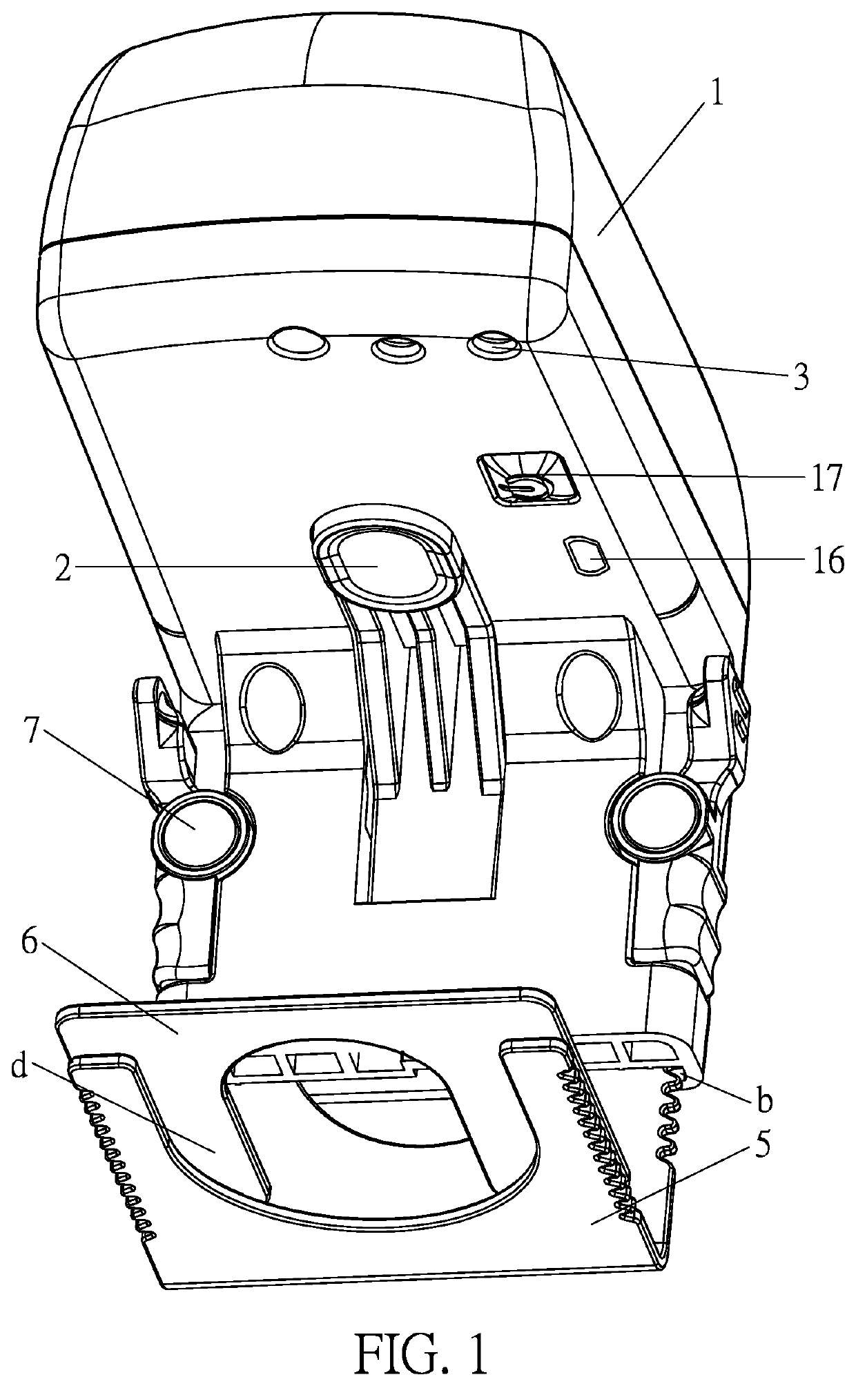 Intelligent extruding device for supplying cleaning and caring articles