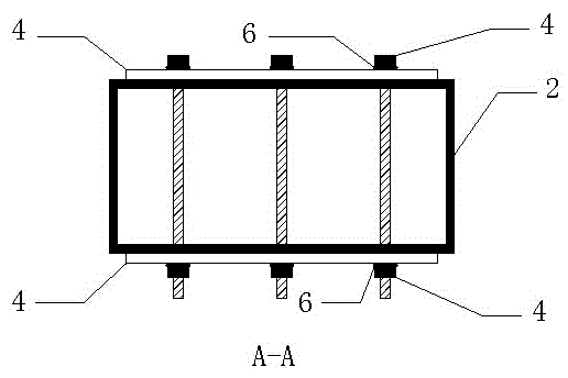 Wall column template verticality detection ruler and manufacturing method thereof