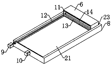 Tea dust separation device for tea production