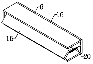 Tea dust separation device for tea production