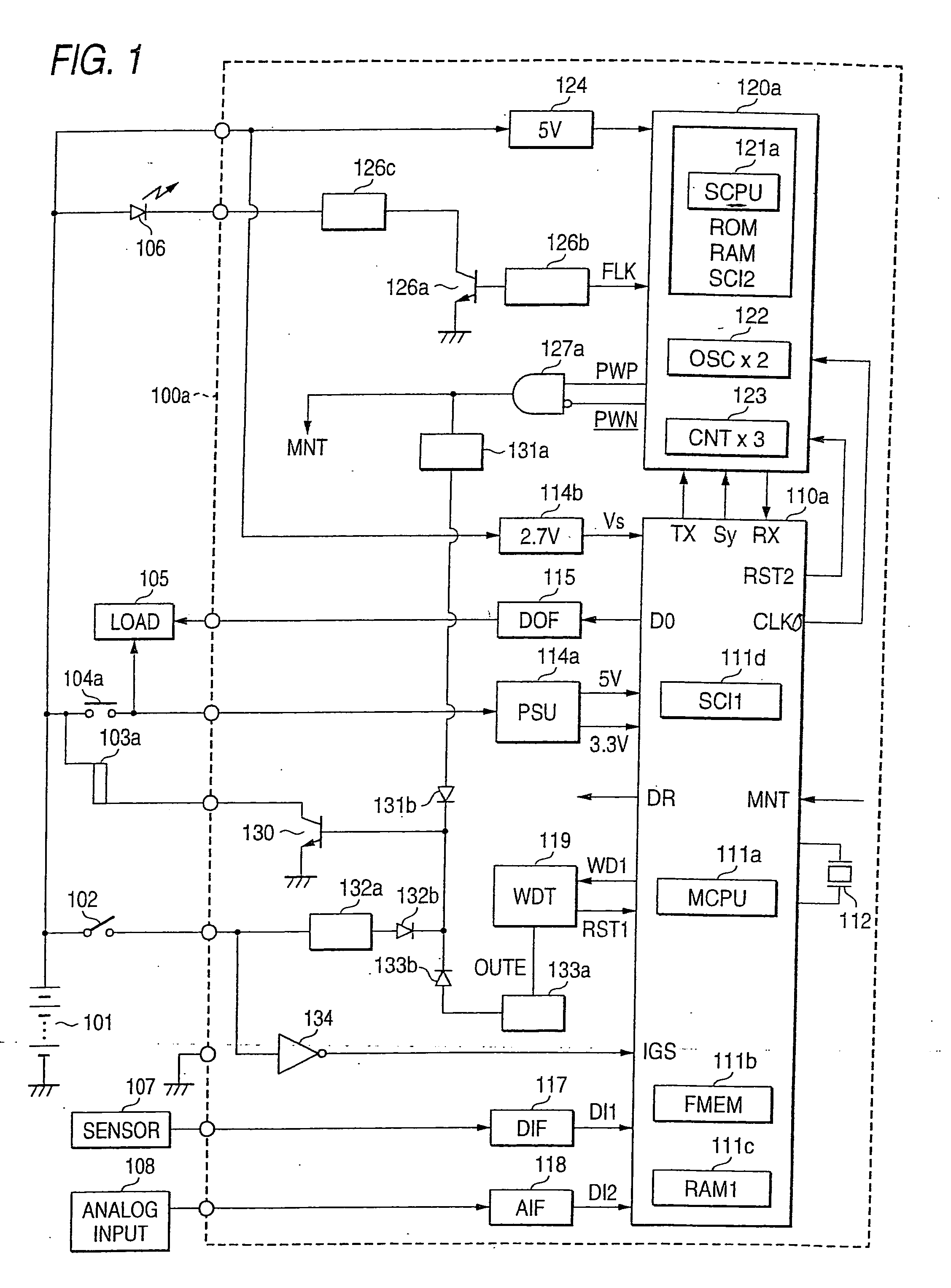 Car-mounted electronic control device