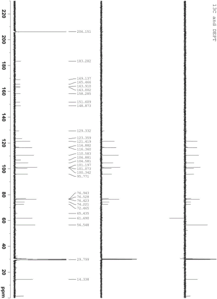 Chrysoeriol-7-O-beta-D-ethyl glucuronate and extraction method and application thereof