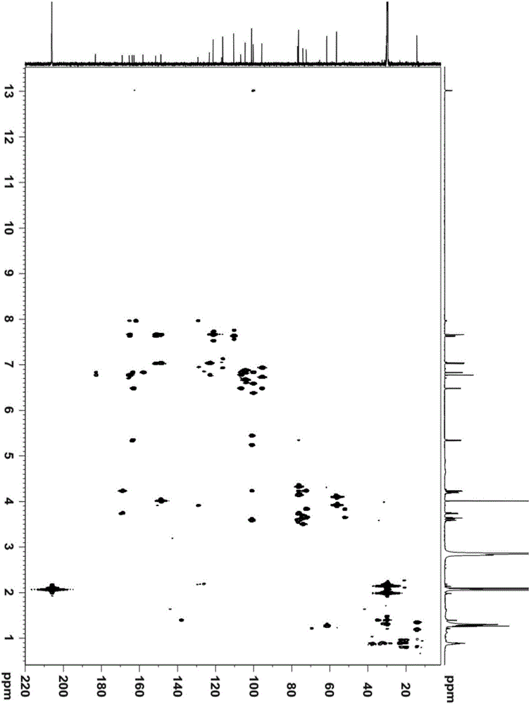 Chrysoeriol-7-O-beta-D-ethyl glucuronate and extraction method and application thereof