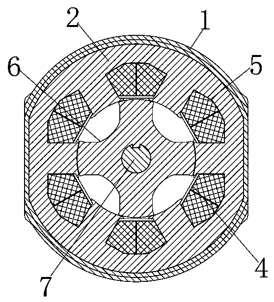 64-pole switch reluctance motor integrating CVT (continuously variable transmission)