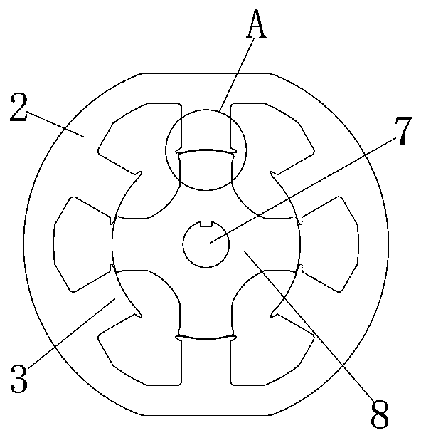 64-pole switch reluctance motor integrating CVT (continuously variable transmission)