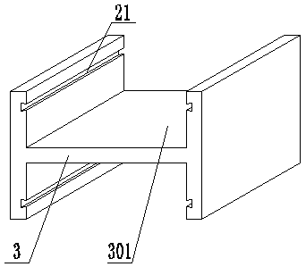 A gas explosion-proof partition for underground