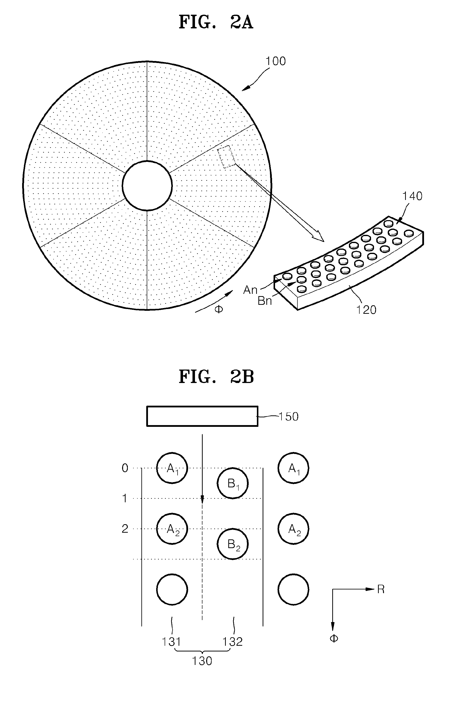 Bit patterned medium, reading head for reading data recorded on bit patterned medium, and hard disk drive for recording/reading data on/from bit patterned medium