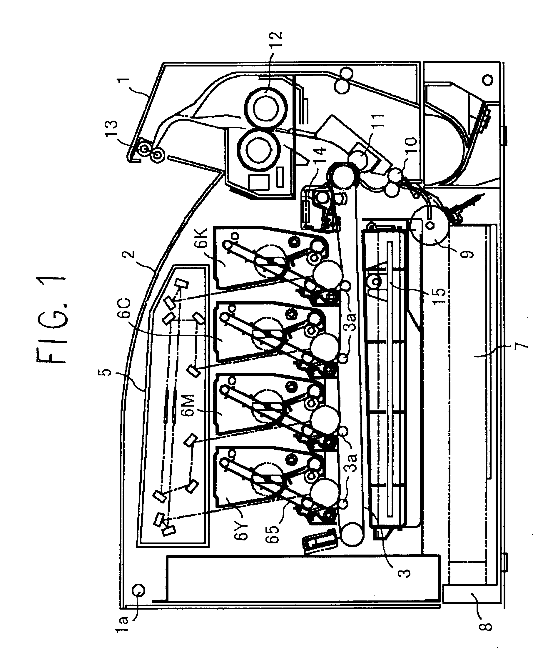 Developing device and image forming apparatus that uses this developing device