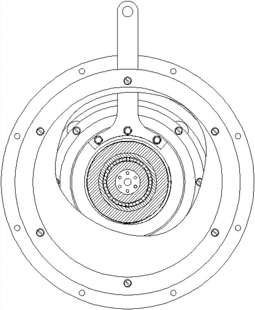 Damping brake device