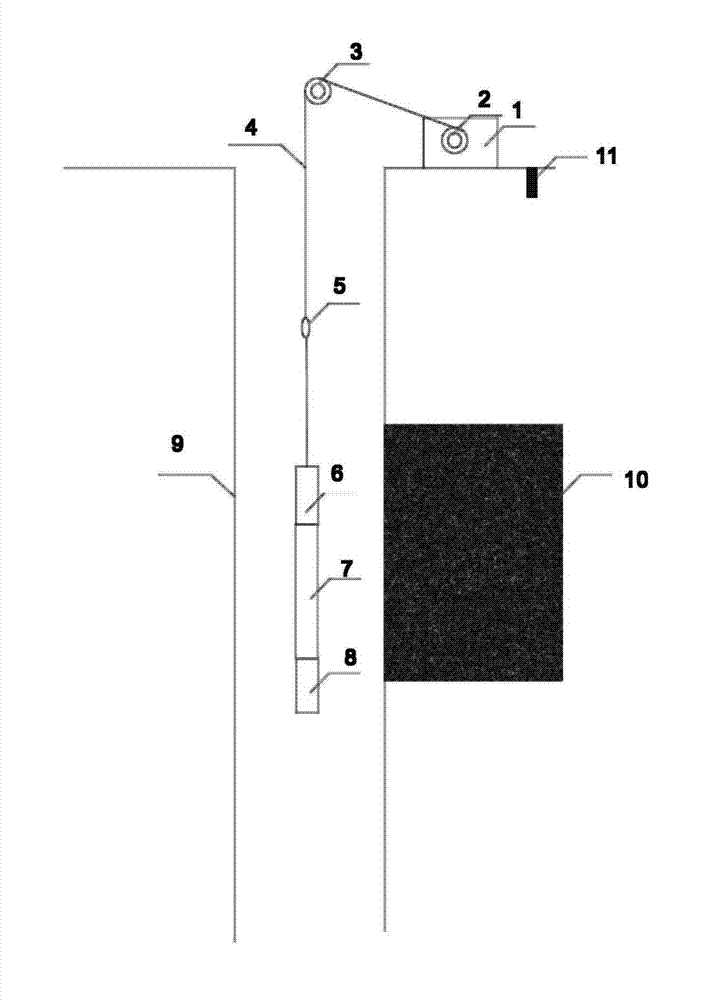 High-resolution orientation resistivity side direction logging instrument and logging method