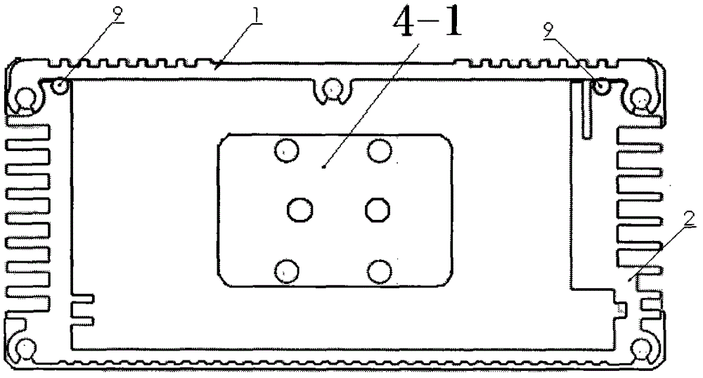 Waterproof electrical-appliance shell