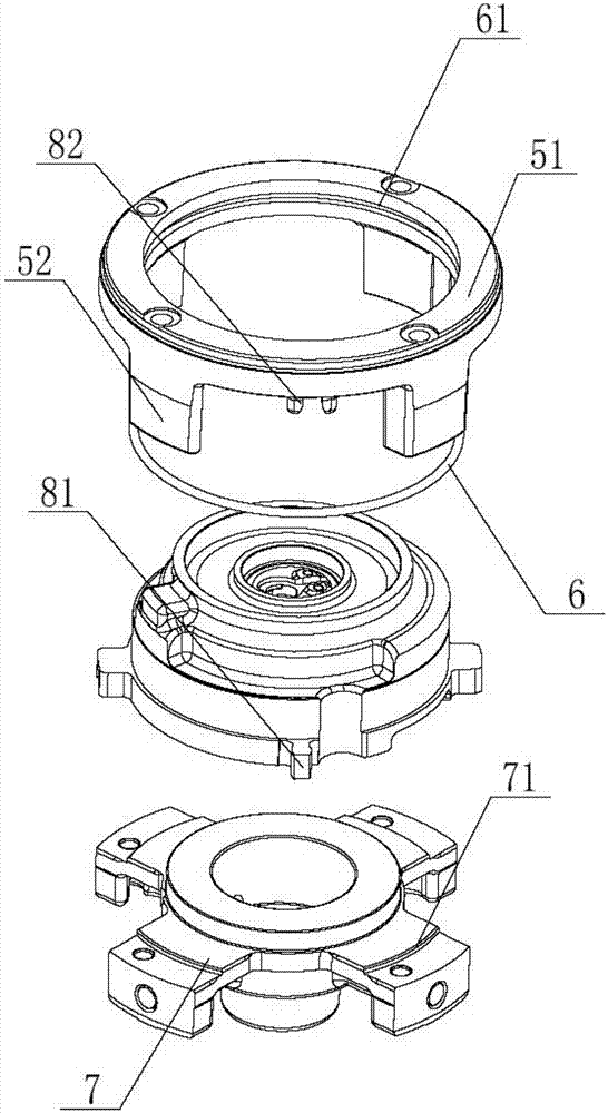 Novel noise-reducing scroll compressor