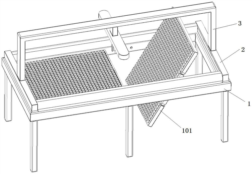 An industrial laser cutting machine