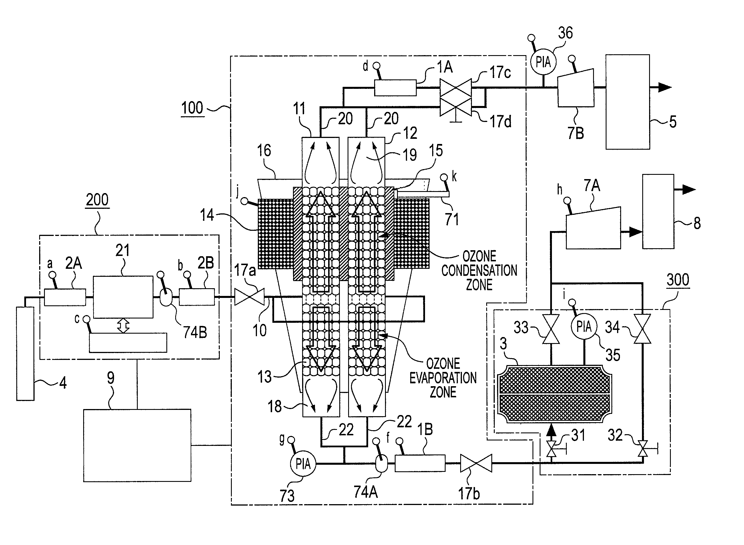 Apparatus for concentrating and diluting specific gas and method for concentrating and diluting specific gas