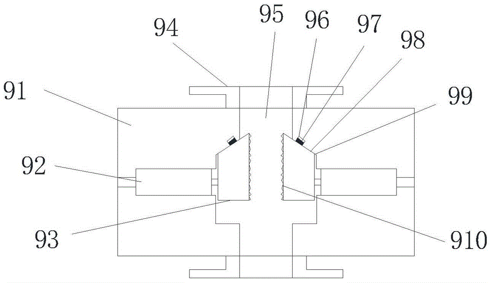 Coal-bed gas well under-pressure operation device