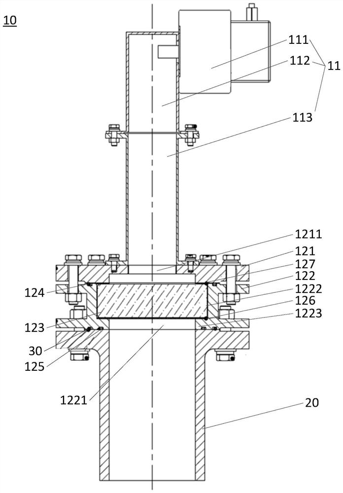 Microwave high-pressure reaction kettle