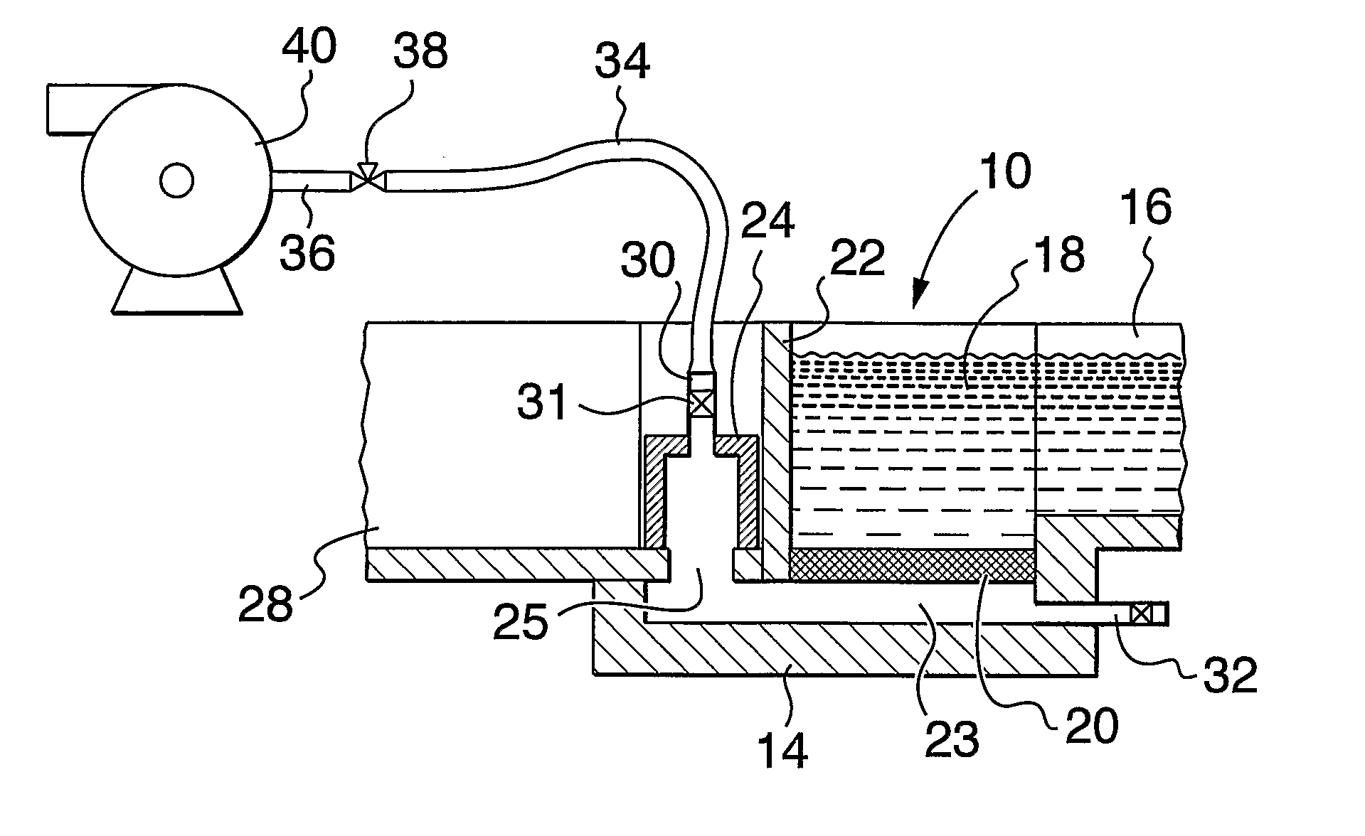 Method of Priming Filter for Molten Metal