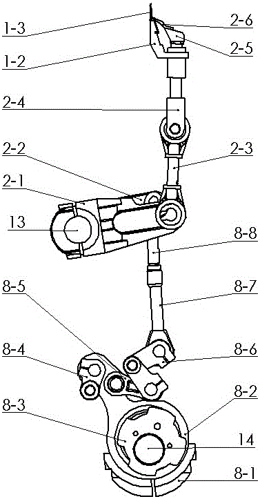 Single-needle-bed warp knitting machine