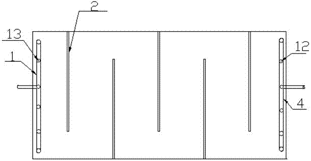 A separate composite three-dimensional constructed wetland system and sewage treatment method