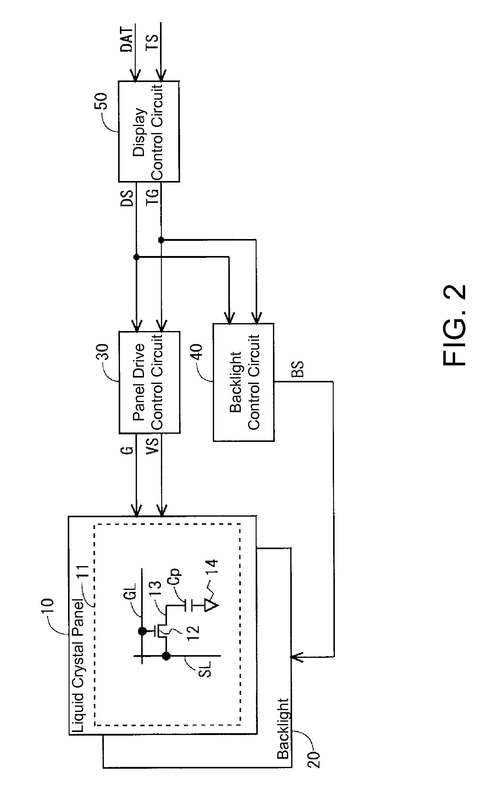 Liquid-crystal display device and method for driving same