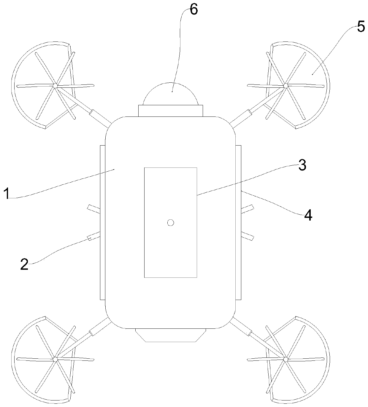 Multi-rotor aircraft with variable rotors