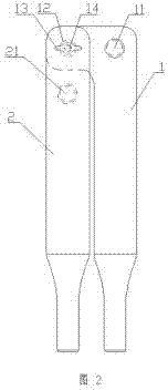 Lead bending device