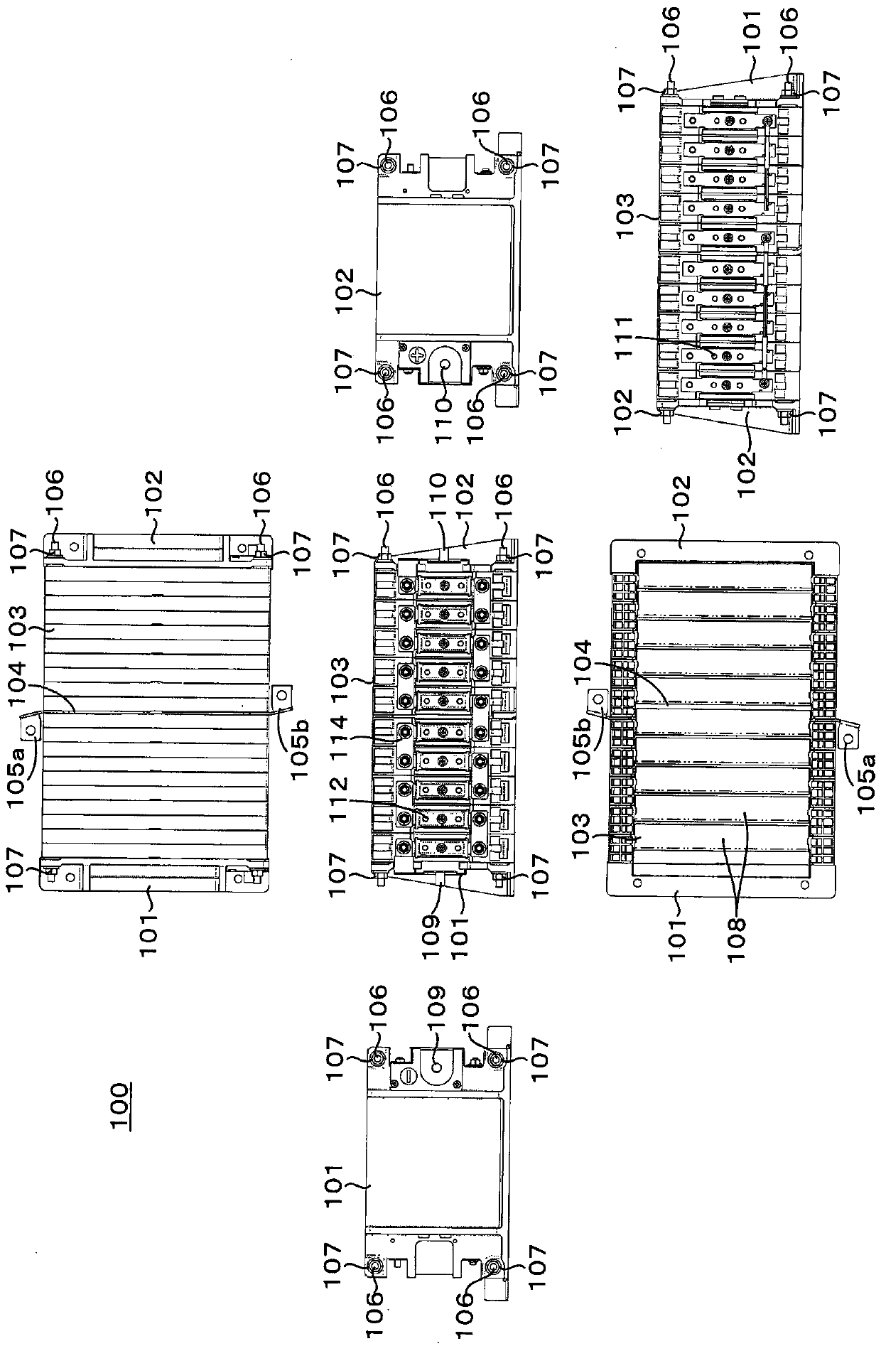 Battery packs, battery modules, power storage systems, electronic devices, power systems, and electric vehicles