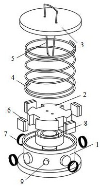 An electromagnetic energy harvester