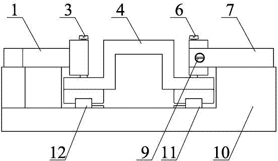 Piezoelectric driving/locking reciprocating step driving platform and method